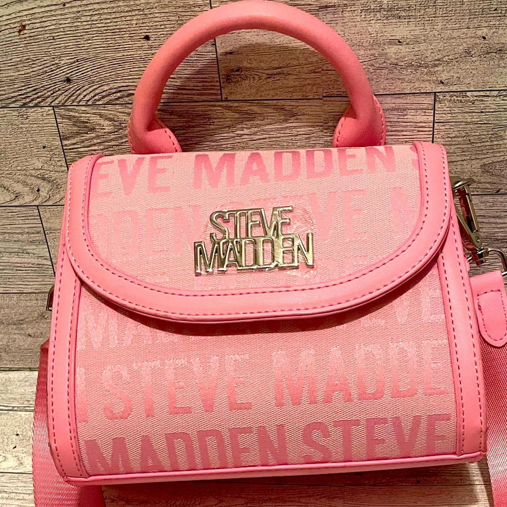 Steve Madden Pink BToki Crossbody Handbag New with Tags